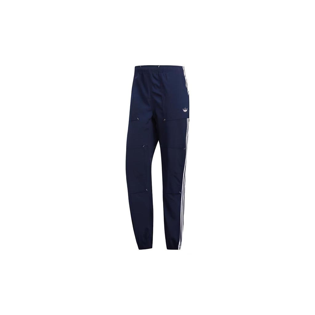 Adidas Originals Workwear Patchwork Casual Pants Men Bottoms Navy ED6251