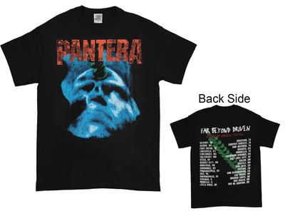 Pantera Far Beyond Driven Tour Black Double Side Unisex T-shirt