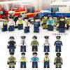 Police Doll Toy Boys M8038 Girls Urban Occupation Small Particles Assembled Building Block
