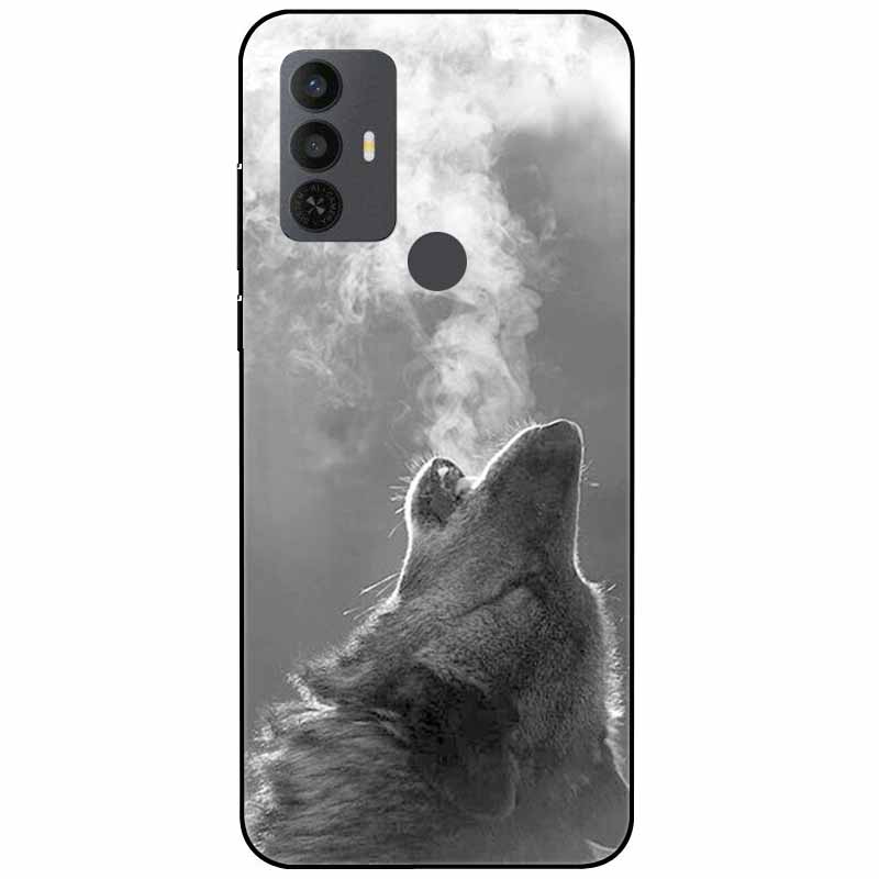 Für TCL 30 SE Hülle 305 6.52'' Silikon Weich Mode TPU Handyhülle für TCL 305 306 30SE Hülle 6165A Bumper Funda für TCL30SE 405