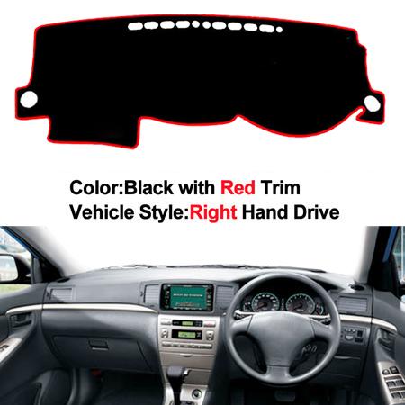 Car Auto Dashboard Cover Dashmat Pad Carpet Dash Mat Cushion For Toyota Corolla Altis Runx Allex 2002 2003 2004 2005 2006 2007