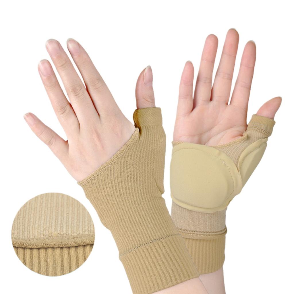 1Pair Breathable Hand Gloves Wrist Thumb Support Compression Glove For Pain Relief Arthritis Carpal Tunnel