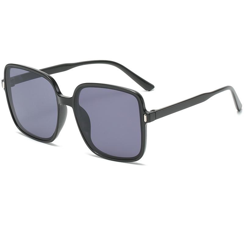 Women's Trendy 2022 Rivet Square Gradient UV Protection Retro Sunglasses
