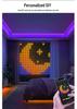 Smart Bluetooth Christmas Curtain Lights – Colorful LED Festival Decoration