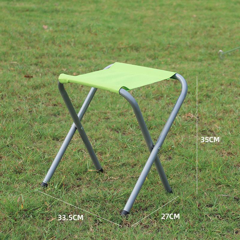 

Ультралегкий Портативный Складной Стул Компактное Пляжное Кресло Сиденье для Кемпинга Уличный Пикник Рыбалка Складной Стул Легкое Хранение Металлический Каркас monolayer зелёный