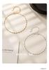 Cui Yan S925 Sterling Silver Korean INS Small Square Bracelet for Women - High-End Best Friend Jewelry