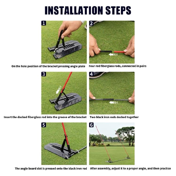 Adjustable Golf Training Plate Golf Swing Trainer Compacts Golf Swing Aids for Enhancing Swing Training