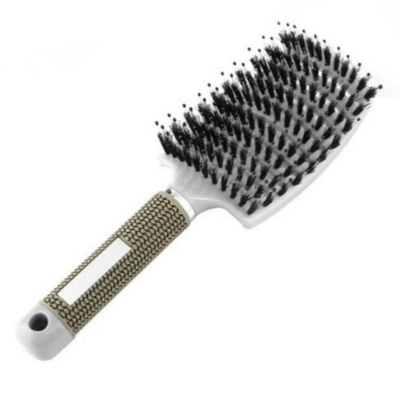 1PC Hair Brush Hair Comb Detangling Hair Brush Bristle Women Wet Massage Comb Curly Hairdressing Salon Styling Tools