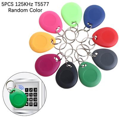 5 ks T5577 přepisovatelný duplicitní štítek může zkopírovat 125kHz token klíče na klíče Přepisovatelný zapisovatelný štítek Rfid