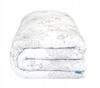 Soft, anti-allergic gray and white floral duvet 220x200 cm