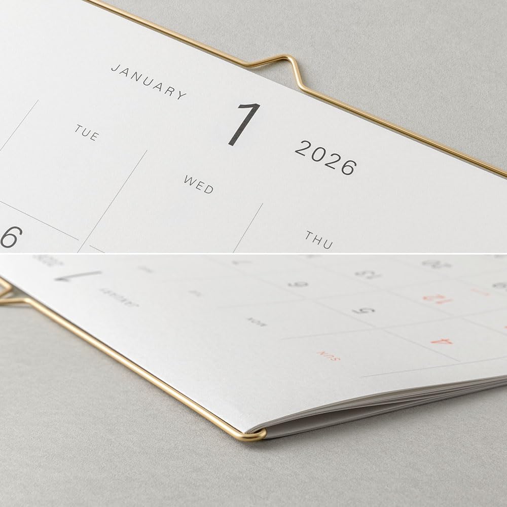 Midori 2026 Wall Hanging Calendar, 31381006