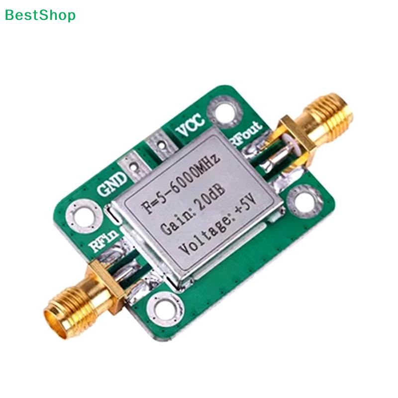 RF Medium Power Amplifier SPF5189 LNA For 50-4000MHz/5-6000MHz Gain Range From 0.6dB To 20dB Shielded Board Configuration