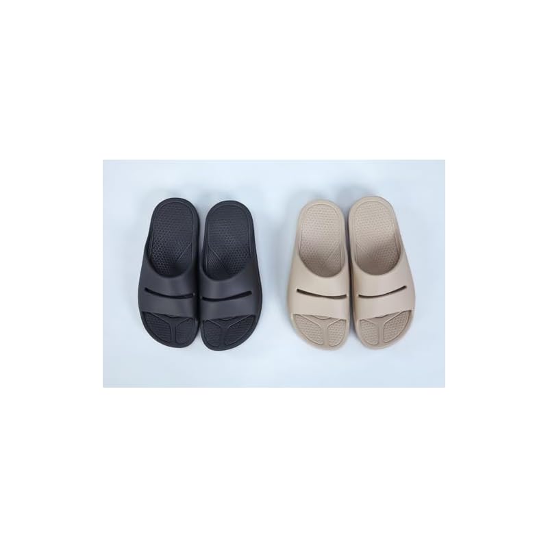 [Pansy] F902 Sandals, Recovery Sandals, Unisex, Washable, Size M, Black