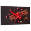 GLASS PROTECTIVE PLATE FOR STOVE 80x52 GIFT