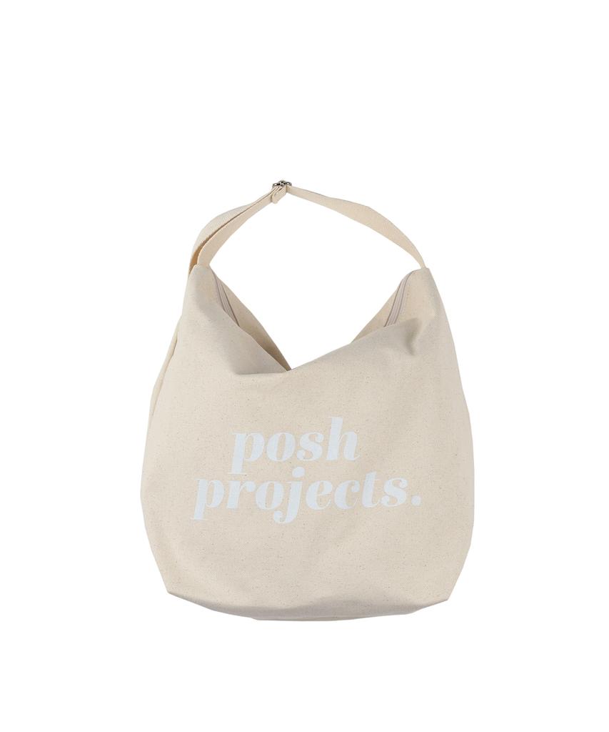 Posh-Projects E137 Kangaroo Bag Large White