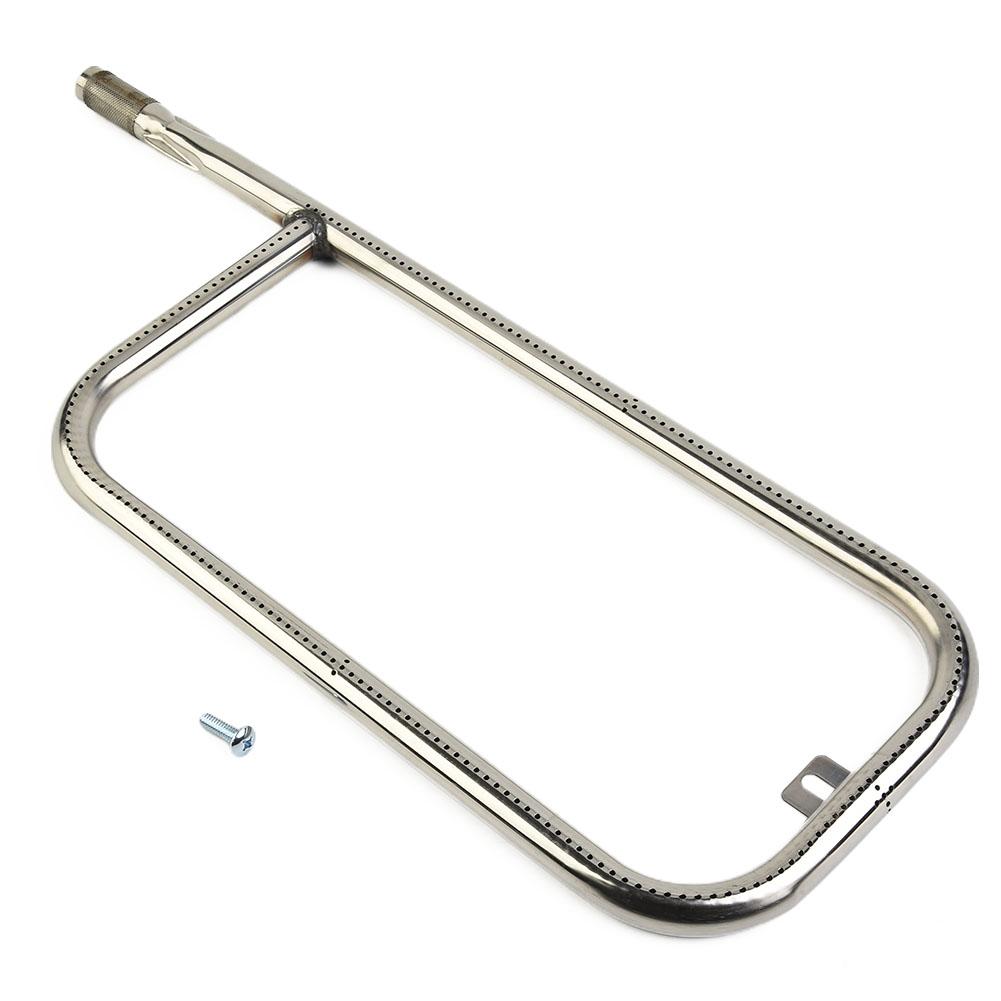 High Quality 1pcs Garden Yard Burner Grill Replacement Stainless Steel 52*19cm For Weber Q200/Q220/Q2000/Q2200