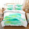Art Watercolor Love Graffiti Quilt Cover With Pillowcases Ink Dots Bedding Set Fordormitory Home Hotel Bedroom Comforter Cove