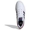 Adidas VL COURT 2.0 Low-Top Skateboard Shoes Men's White Blue Sneakers ID0507