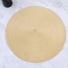 38cm Round Braided Tableware Mat Washable Anti Slip Dining Table Bowl Placemats Heat-Resistant Drink Cup Pad Coasters Home Decor