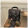 Casual Fashion Backpack For Women With Durable Synthetic Leather And Zipper Closure For Daily Use