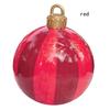 1pc 60cm Christmas Balls Decoration Outdoor Indoor Christmas Decoration Balloons Inflatable Toy Balls Christmas Decoration Ball