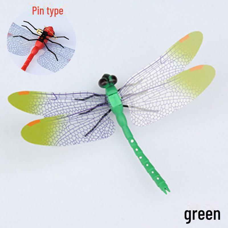 3D Libellen- & Schmetterlings-Wandaufkleber für Wohnzimmer, Schlafzimmer, Kinderzimmer, Hochzeitszimmer & Kühlschrank - Kreative Dekorationen