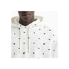 Emporio Armani Logo Embroidered Hooded Long Sleeve Sweatshirt Men Sweatshirt White EM001402-AF10013-F0085