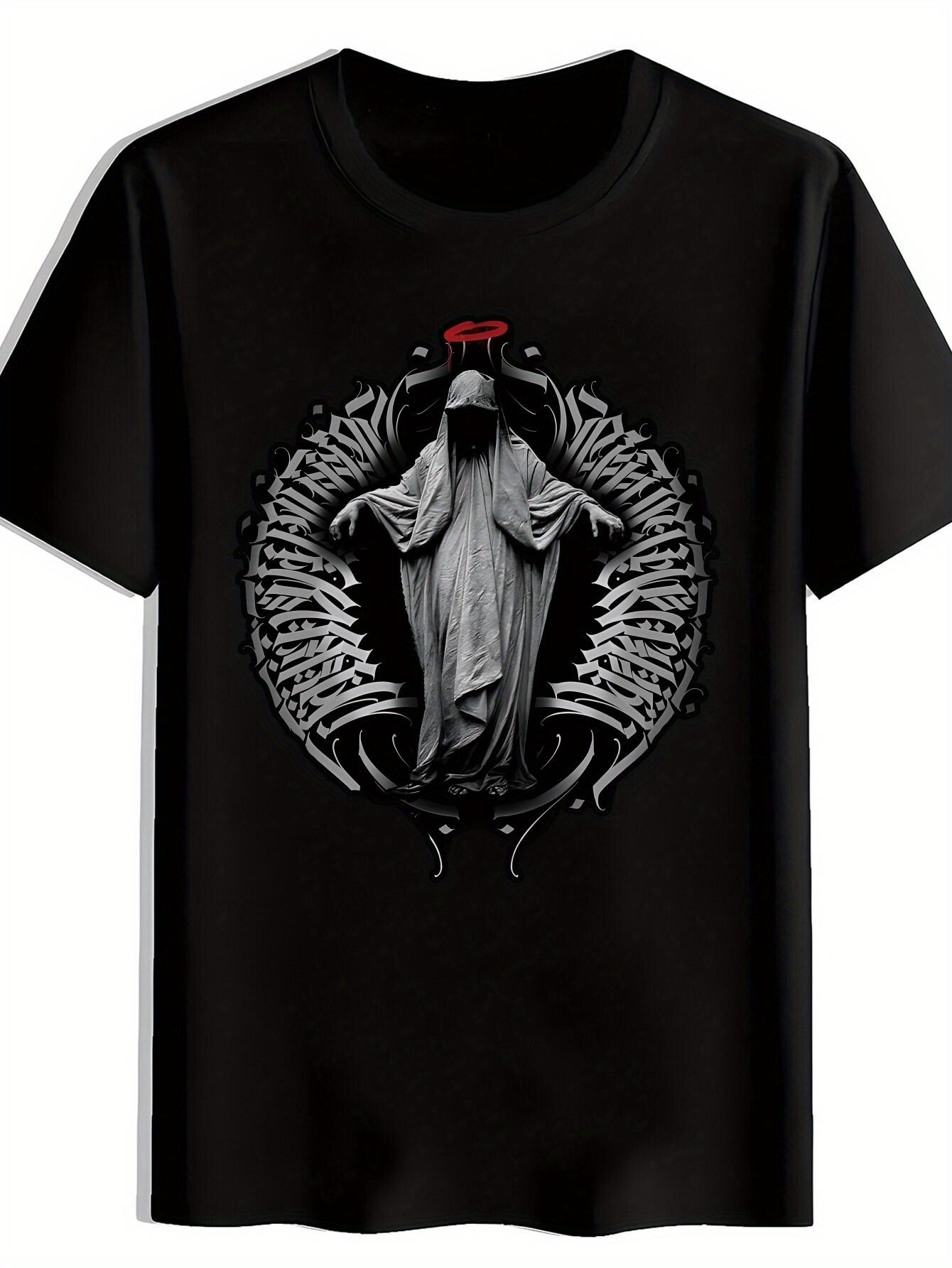 Black T-shirt with Vintage Rock Band Graphic - Stray Cat Design XXXXL