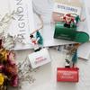 Christmas Wrought Iron Decoration Cottage Mailbox Hanging Decoration Window Display Pendant Home Decoration