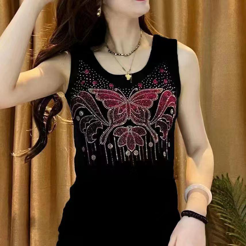 

Hot Drill Lace Back Women s Plus Size Slimming Ice Silk Camisole XL фиолетовый