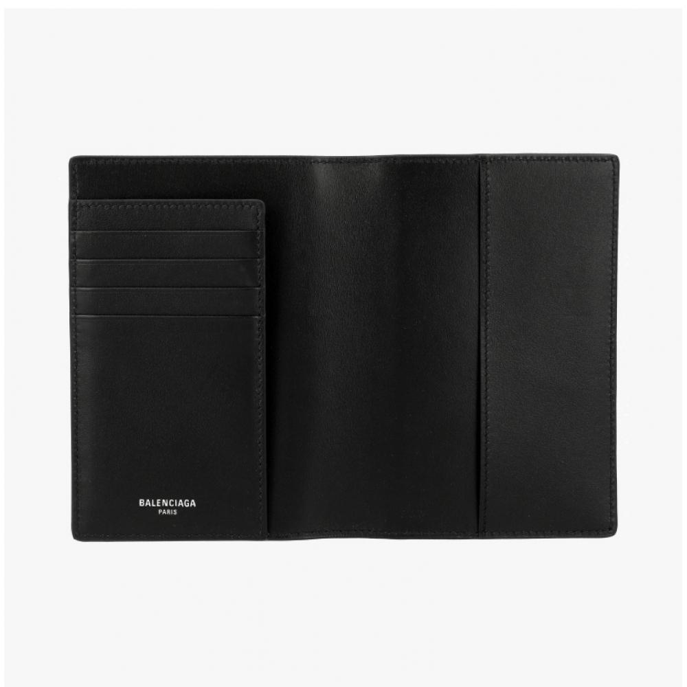 Balenciaga Logo Passport Wallet 787742 2aa3r