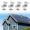6Pcs Sturdy Aluminum Alloy Solars Panel Mounting Brackets Accessory With Various Roof Types and Marine Applications