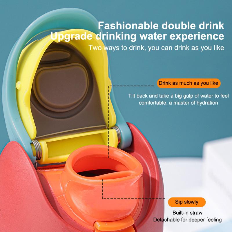 Vacuum Flasks Thermoses Water Bottle Drinkware Thermo Tumbler Stainless Steel Thermal Mug Original Cold Hot Coffee 1Pc