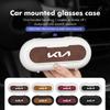 Tragbare Auto-Sonnenblende Sonnenbrillenhalter Etui Brillenboxen Innenzubehör für Ceed Sportage Rio K5 K2 Optima Cerato