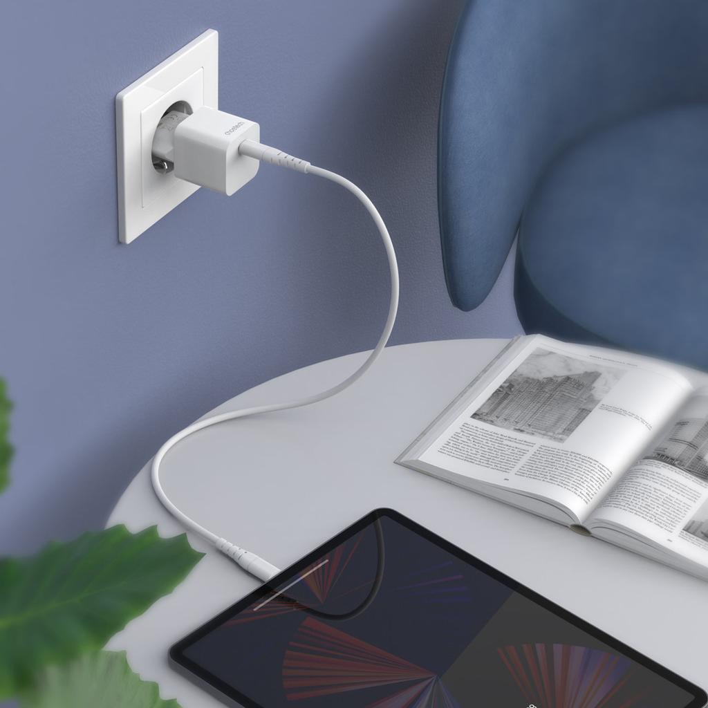 20W USB Type C Wall Charger White