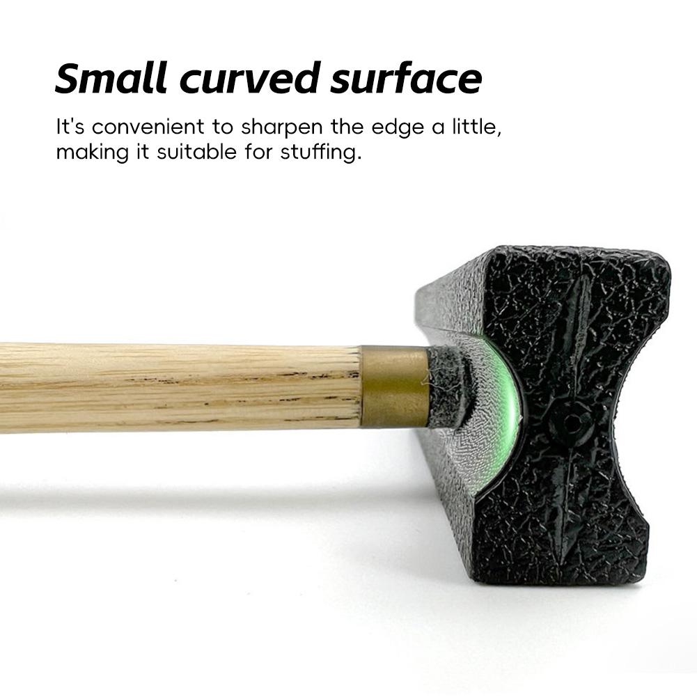 1PC Multi-Functional Billiard Cue Tip Repair Tool Grinding Arc Trimming Cue Head Repair Tool Billiard Accessories