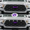 4 in1 Grille Lights For Toyota Tacoma 2020 2021 Car LED Strobe Light Warning Daytime Running Lamp For Tacoma DRL Amber Lights