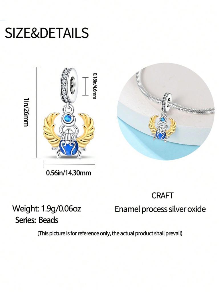 Charms Plata Desert Pharaoh Cat Camel Beads Copper Plated Fit Charms Copperoriginal Bracelet For Jewelry Making Diy Charm