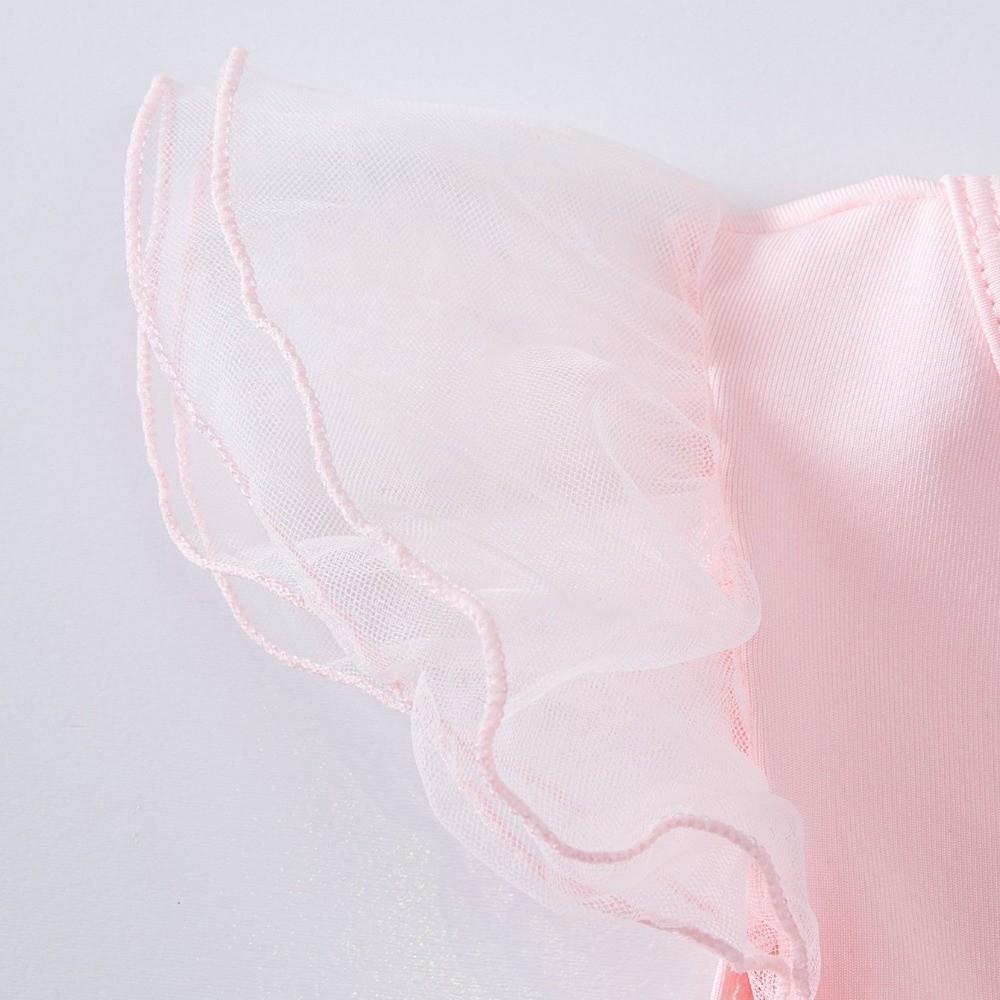 Sequin Girl Ballet TuTu Dress Cross Strap Ballerina Fairy Dress  Gymnastic