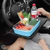 Adjustable Car Steering Wheel Table Board Laptop Computer Desk Mount Stand Eating Drinking Tray Holder For Auto Travel Driver