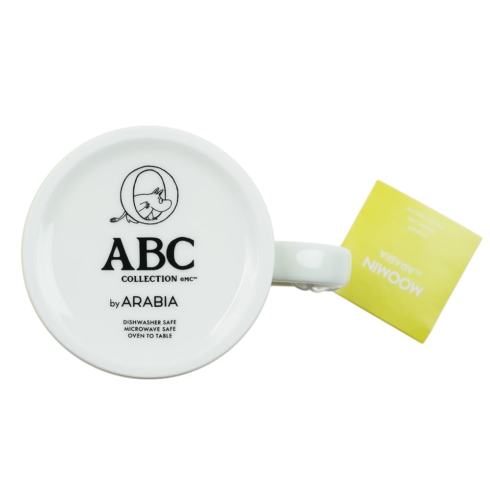 Arabia Moomin Alphabet Mug 400ml "O" [Used]