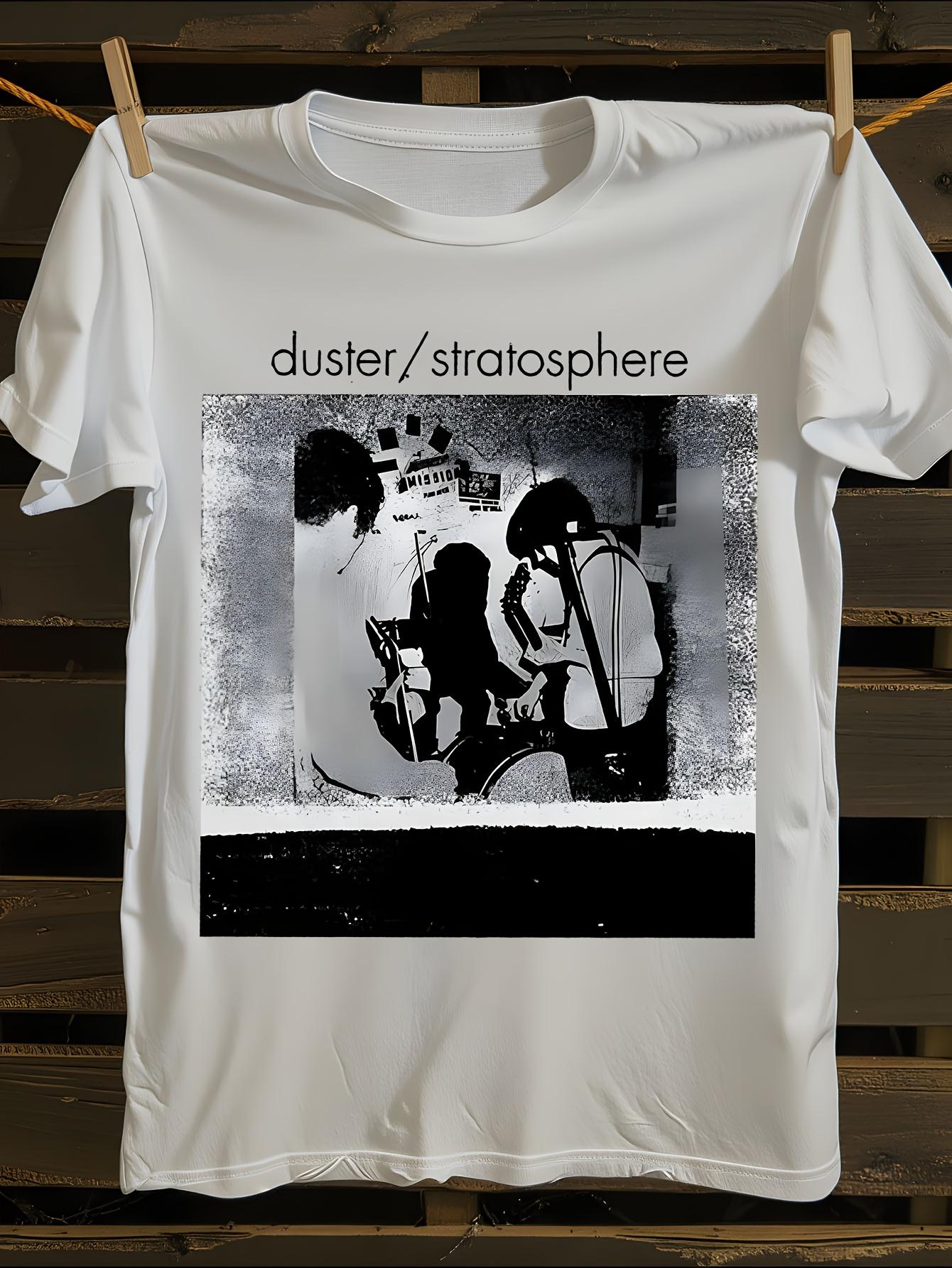 s Duster Stratosphere Band Logo T-shirt L