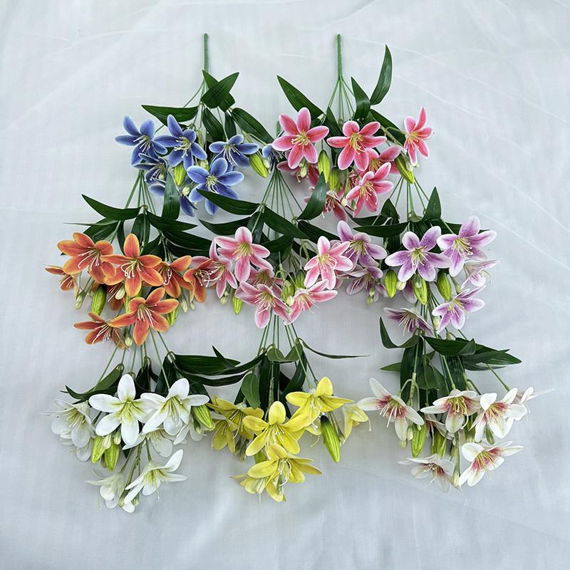 Blossom Lily Lifelike Arrangements For Wedding Venue Decor And Photography Props