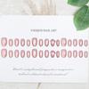 Pink Cat Eye Heart Nail Stickers: Wearable False Nails for a Sweet, Charming Manicure