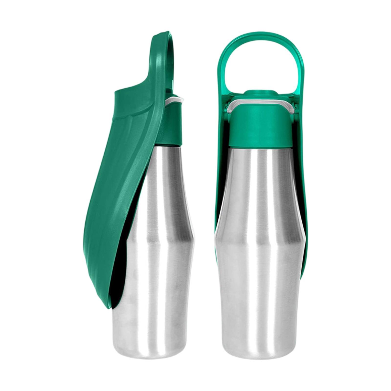 

Дорожная миска для питомцев из нержавеющей стали для кошек и собак One Size