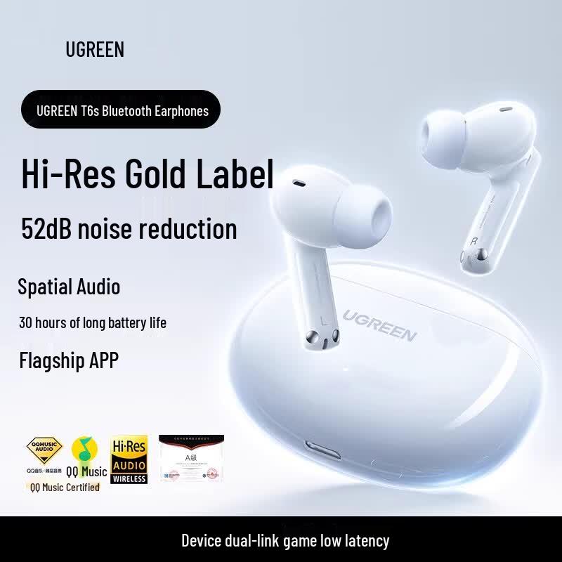 

UGREEN T6s Active Noise Cancelling Wireless Earbuds