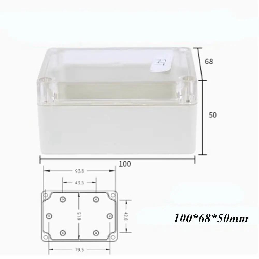 High Quality Waterproof Outdoor Junction Box Transparent 10 Styles Electronic Instrument Housing Case Plastic Enclosure Cover