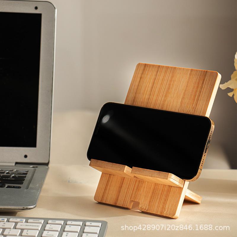 Wooden Phone Holder—Free Gift Event for Enterprises