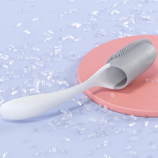 Pet Finger Toothbrush One-finger Operation Soft Bristles Comfortable Grip Daily Teeth Care for Dogs And Cats Gum-friendly Effective Cleaning