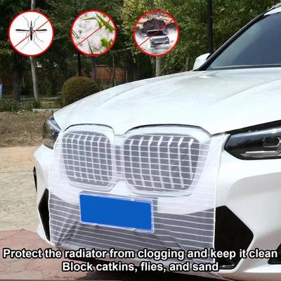 Car Grille Protection Net Dustproof Car Engine Hood Net Air Intake Racing Grilles Mesh Car Exterior Styling Accessories for SUVs